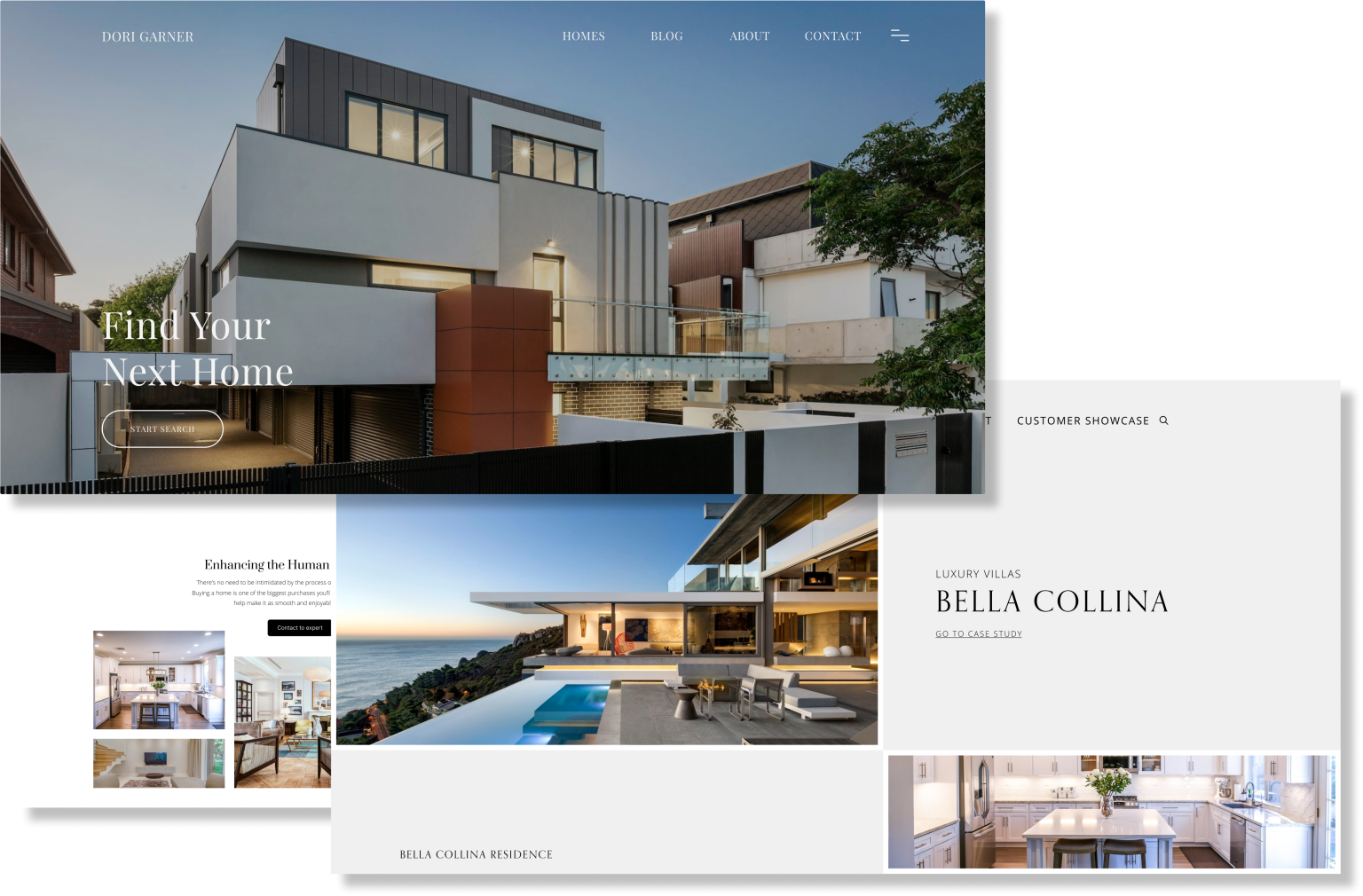 Award-winning website designs for Realtors and Arquitects